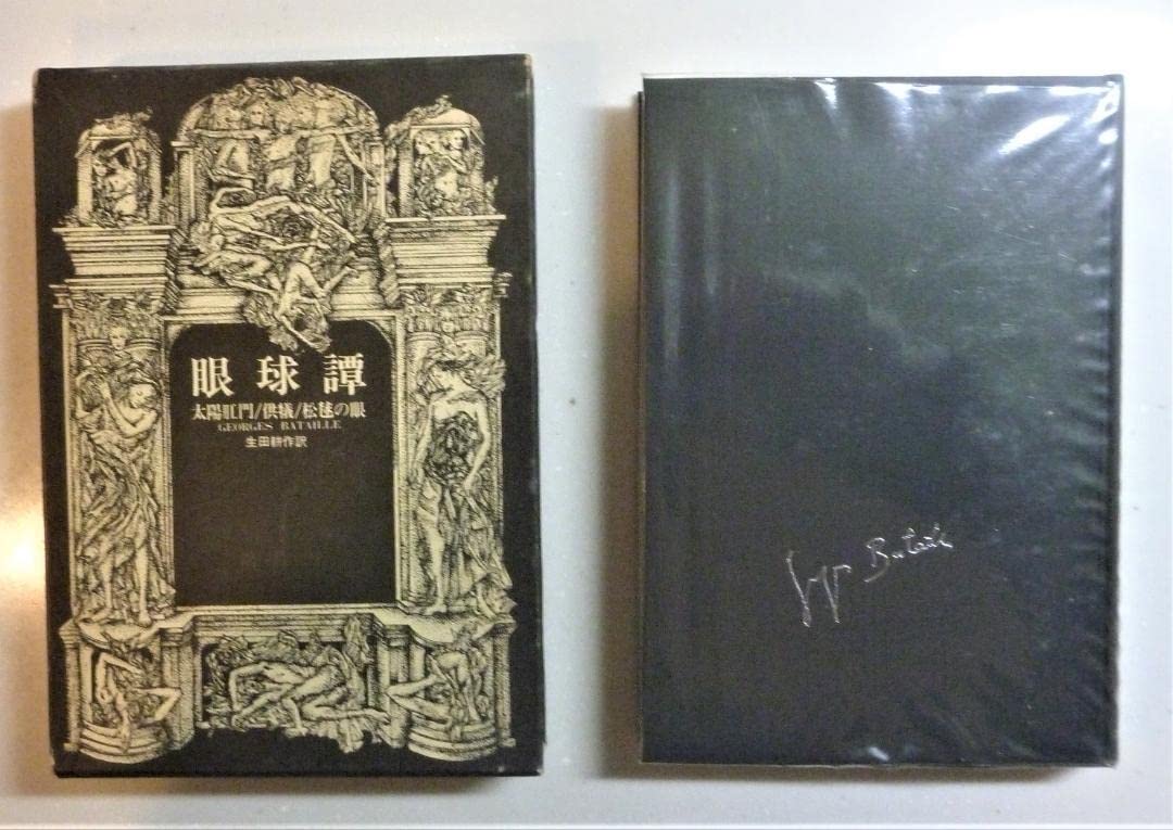 【絶版貴重書籍】眼球譚　ジョルジュ・バタイユ著作集　生田耕作訳　箱付き 絶版！貴重！眼球譚 ジョルジュ・バタイユ 著作集 生田耕作 訳